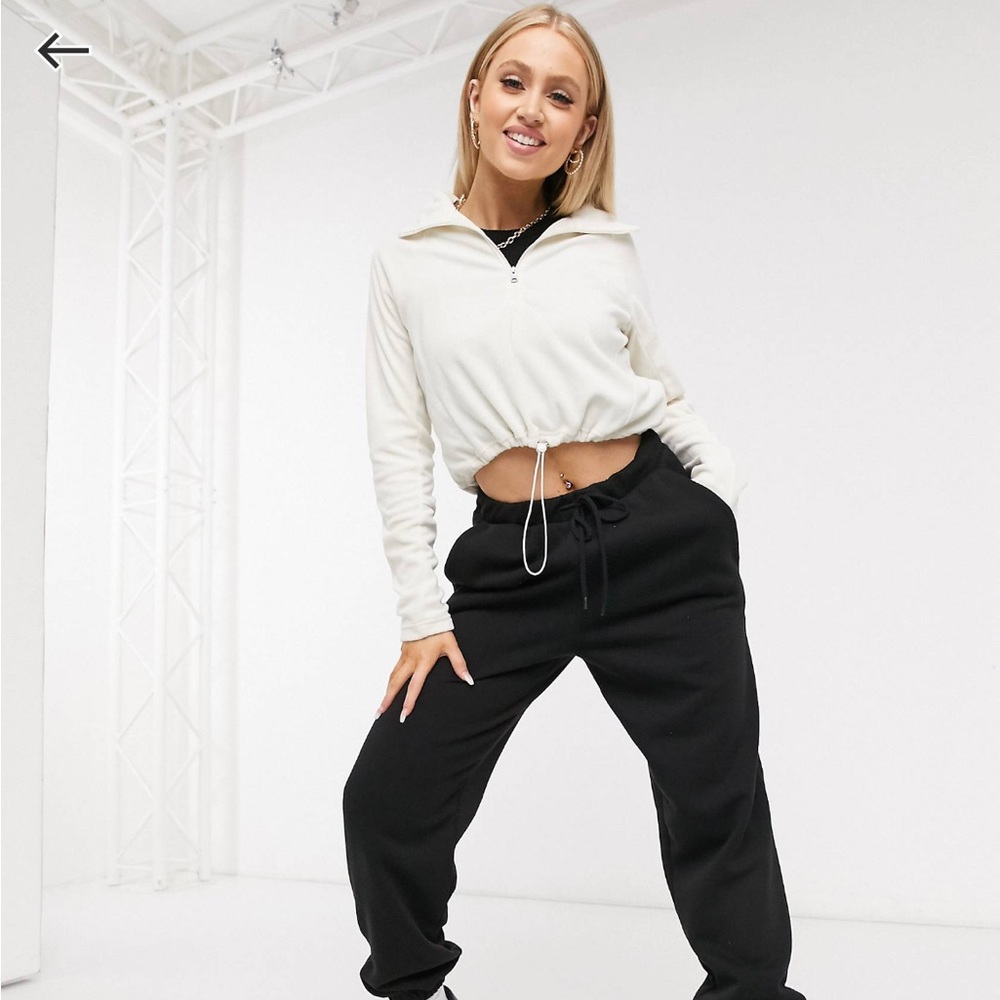 Columbia//Cropped Glacier Quarter Zip - Picture 2 of 7